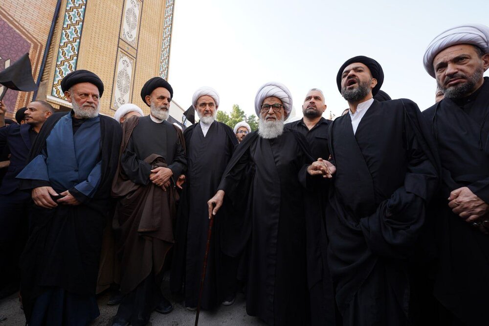 आयतुल्लाहिल उज़्मा हाफ़िज़ बशीर हुसैन नजफ़ी के नेतृत्व में नजफ अशरफ में अय्यामे फ़ातिमया के जुलूस का आयोजन