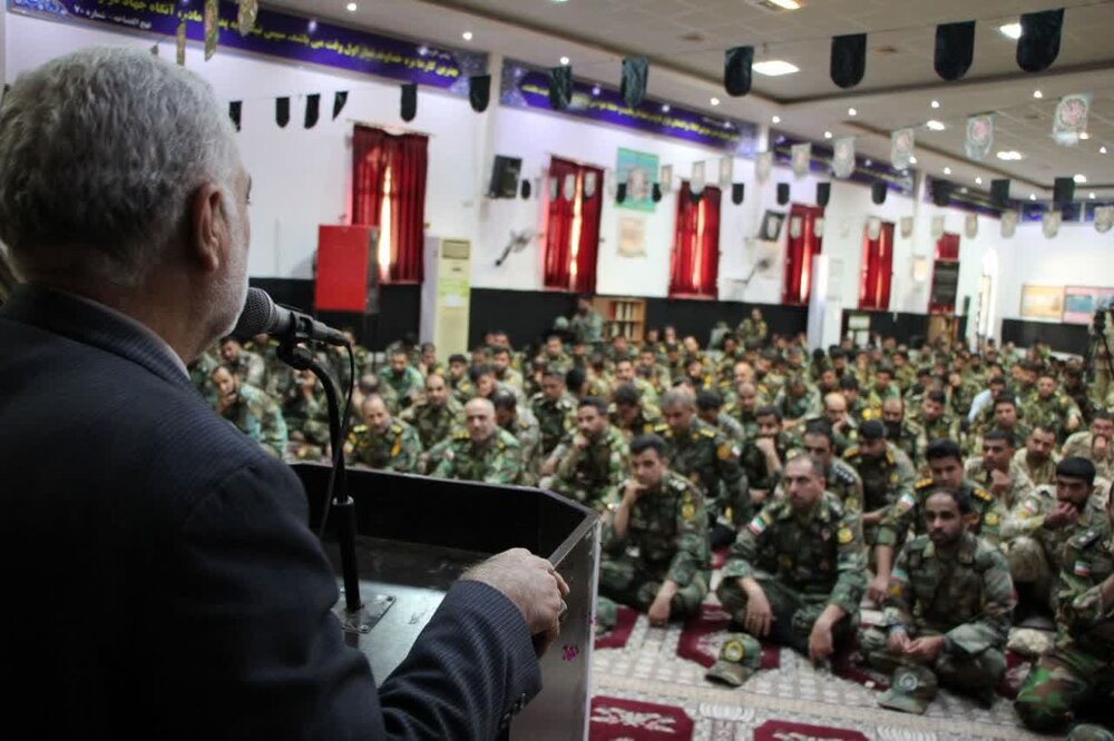 مراسم سالگرد تدفین شهدای گمنام گروه ۸۴۰ موشکی نزاجا برگزار شد+عکس