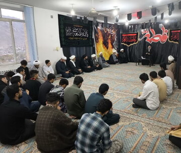 تصاویر/ دیدار استاد حوزه علمیه نجف با طلاب منطقه کاشان