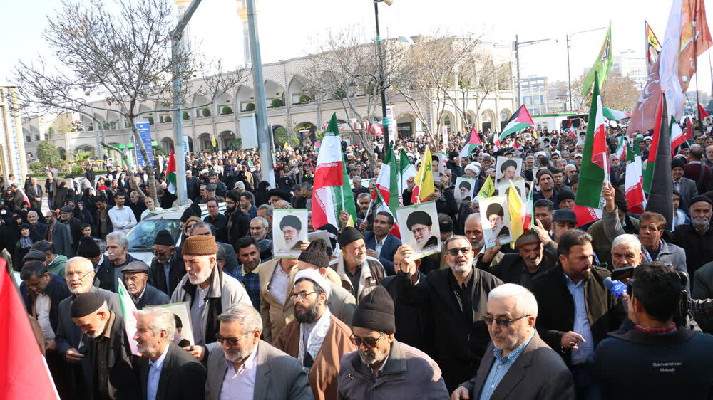 تصاویر راهپیمایی جمعه های خشم در مشهد 