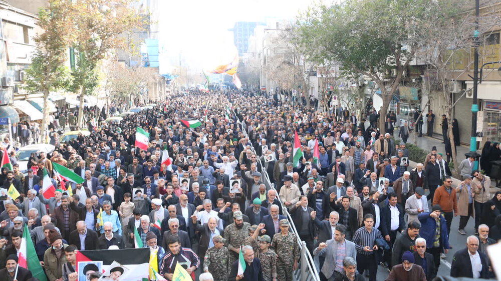 تصاویر راهپیمایی جمعه های خشم در مشهد 