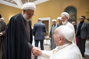 Senior Cleric meets with Pope Francis