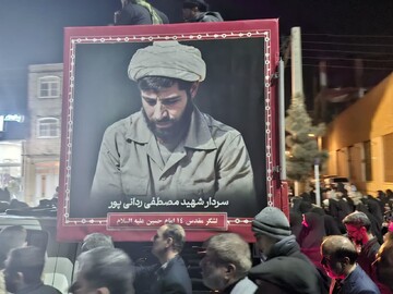 میزبانی مردم کاشان از کاروان پیکر شهدای گمنام + عکس و فیلم