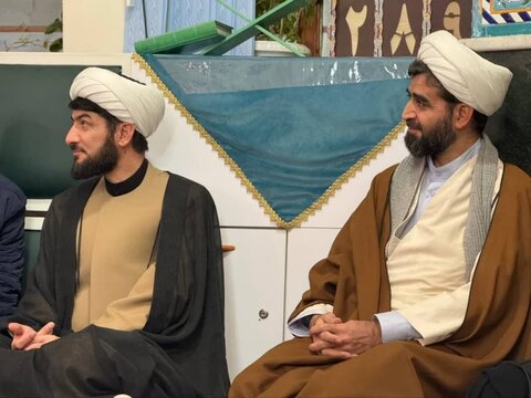 تصاویر/ مراسم عزاداری ایام فاطمیه در مسجد بقیة‌الله ارومیه