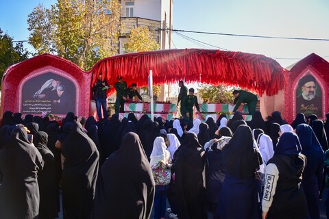 تصاویر/ حضور کاروان اهالی بهشت در اردستان و‌نائین