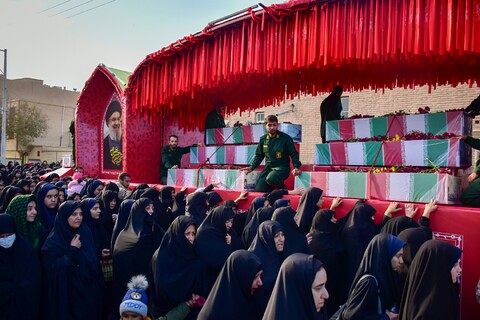 تصاویر/ حضور کاروان اهالی بهشت در اردستان و‌نائین