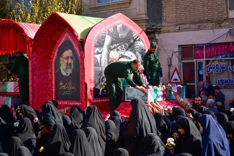 تصاویر/ حضور کاروان اهالی بهشت در اردستان و‌نائین