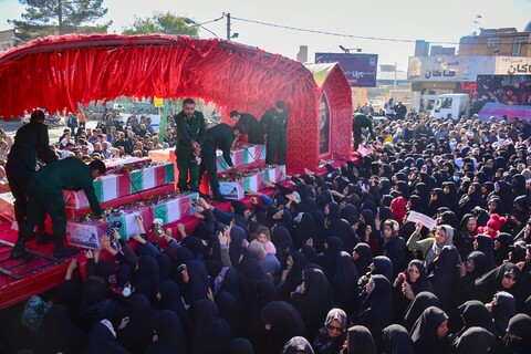 تصاویر/ حضور کاروان اهالی بهشت در اردستان و‌نائین