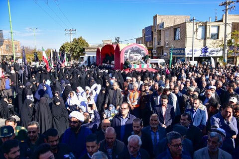 تصاویر/ حضور کاروان اهالی بهشت در اردستان و‌نائین