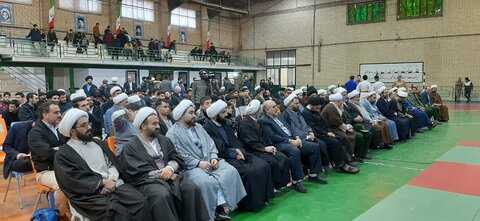 مراسم تجلیل از جهادگران حوزه علمیه استان اردبیل برگزار شد