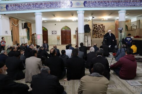 تصاویر/ مراسم عزاداری ایام شهادت حضرت فاطمه (س) در مسجد جامع شهر سریش آباد