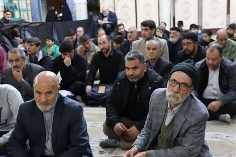 تصاویر/ مراسم عزاداری ایام شهادت حضرت فاطمه (س) در مسجد جامع شهر سریش آباد