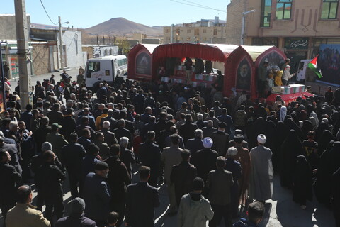 کاروان اهالی بهشت در شهر دامنه و داران و بویین و میاندشت وچادگان ‎