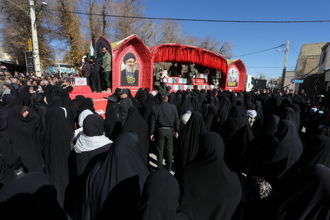 کاروان اهالی بهشت در شهر دامنه و داران و بویین و میاندشت وچادگان ‎