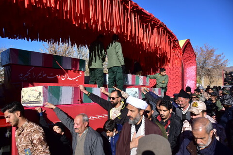 کاروان اهالی بهشت در شهر دامنه و داران و بویین و میاندشت وچادگان ‎