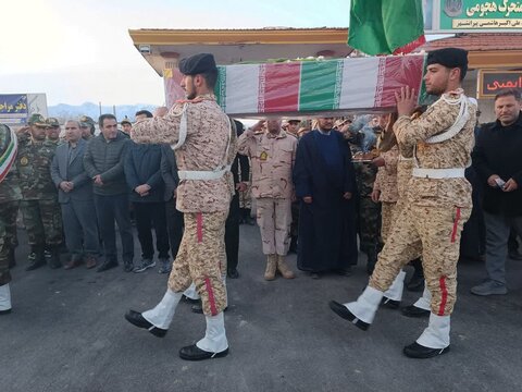 تصاویر/ پیرانشهر میزبان یک شهید گمنام دوران دفاع مقدس