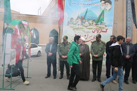 اعزام کاروان راهیان نور دانش‌آموزی آذربایجان‌غربی به مناطق عملیاتی جنوب کشور