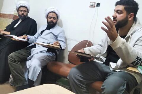 تصاویر/ برگزاری کانون های علمی در مدرسه علمیه امام صادق (ع) قروه