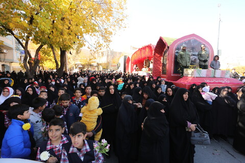 استقبال از کاروان اهالی بهشت درشهرهای دهاقان و گلشن ، شهرضا ، بهارستان و سپاهان شهر