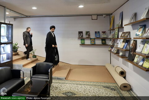 Photos/ Visite du Député Culturel du Sanctuaire Saint de Hazrat Masoumeh ((PSL)) de l'Agence de Presse Hawzah