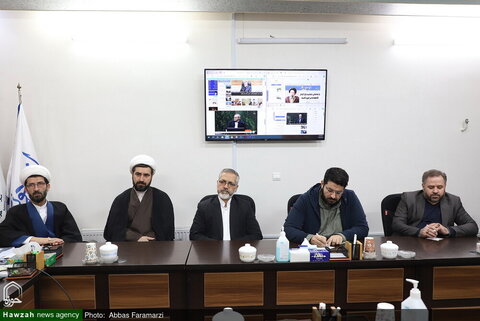 Photos/ Visite du Député Culturel du Sanctuaire Saint de Hazrat Masoumeh ((PSL)) de l'Agence de Presse Hawzah