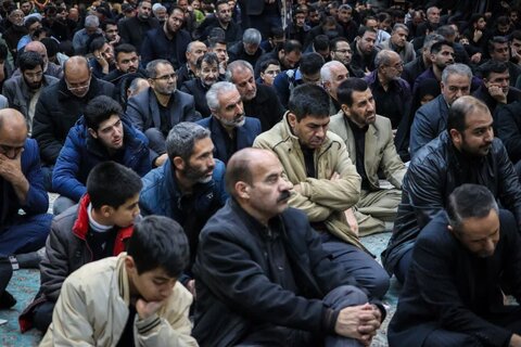 تصاویر/ مراسم عزاداری ایام فاطمیه در مسجد جنرال ارومیه