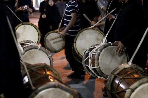 تصاویر/ مراسم فاطمیه در هیات الزهرا دیّر