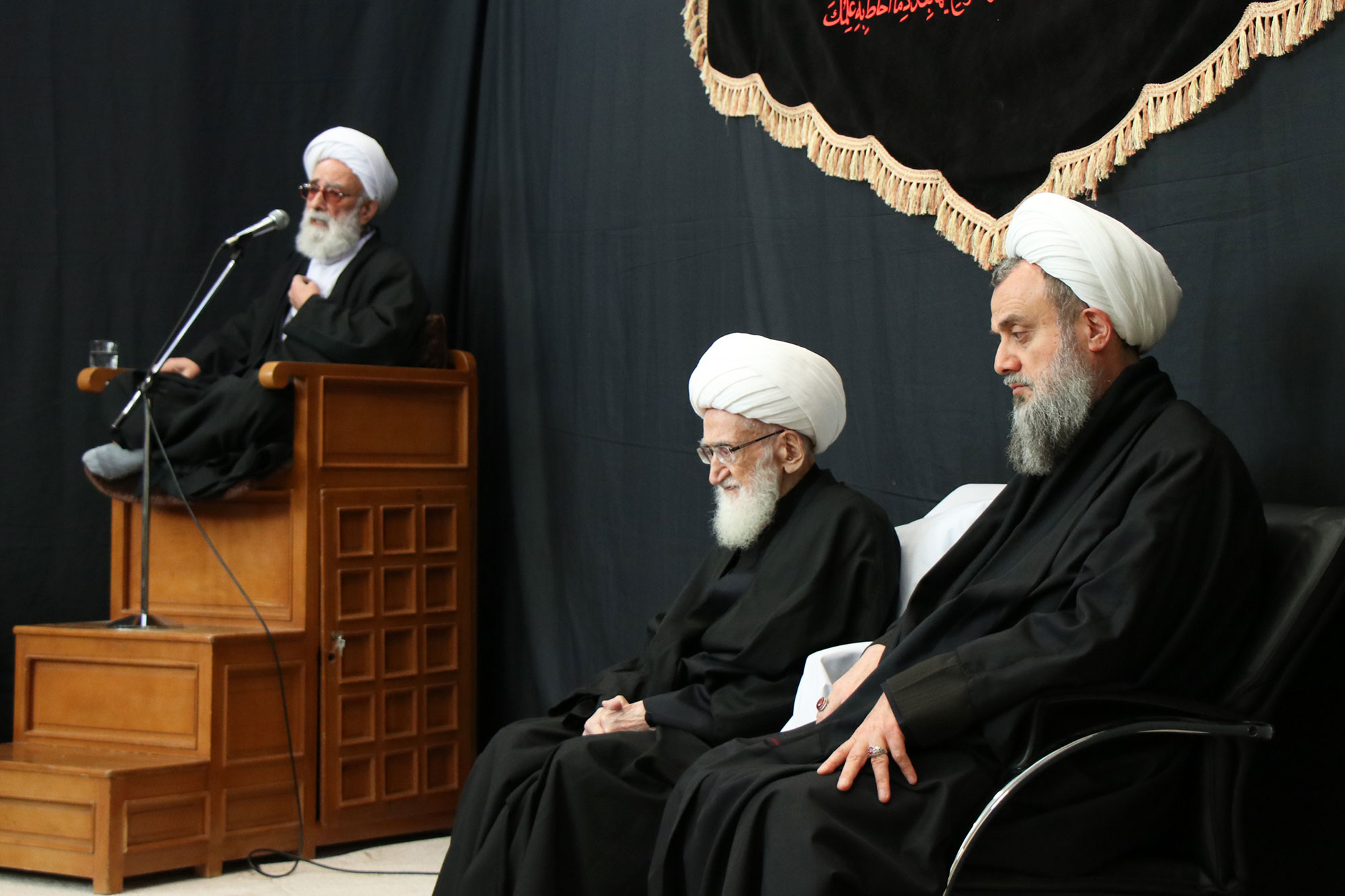 Photos: Mourning Ceremony for Martyrdom of Hazrat Fatima held in Qom