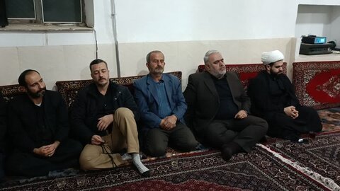 تصاویر/ حضور کاروان تبلیغی ایام فاطمیه طلاب خوی در روستای دیزج