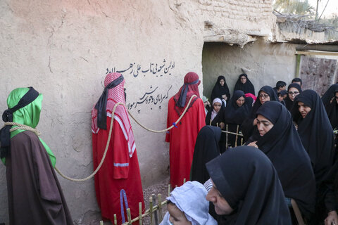 تصاویر| برپایی نمایشگاه میراث ملی یادمان یاس کبود فتح آباد خفر