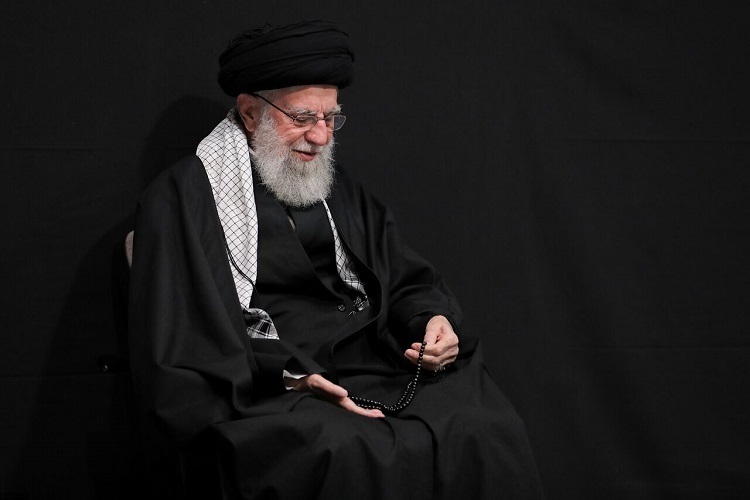 Imam Khamenei Attends Mourning Rituals Marking Hazrat Zahra Martyrdom Anniversary