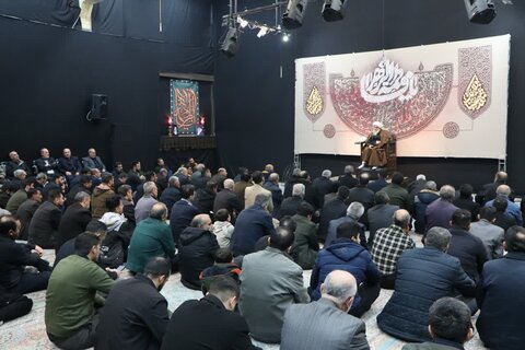 تصاویر/ مراسم عزاداری دهه دوم فاطمیه در مسجد جنرال ارومیه