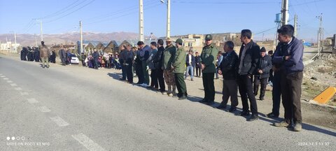 تصاویر/ مراسم وداع با پیکر شهید گمنام در روستاهای شهرستان چالدران