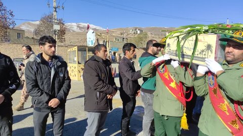 تصاویر/ مراسم وداع با پیکر شهید گمنام در روستاهای شهرستان چالدران