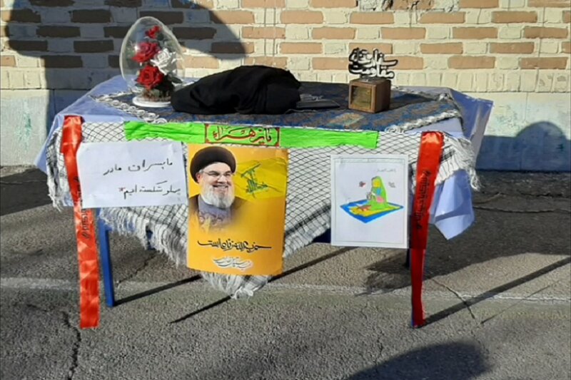 آئین پردهخوانی به مناسبت ایام فاطمیه در مدارس کرمانشاه برگزار شد+ عکس