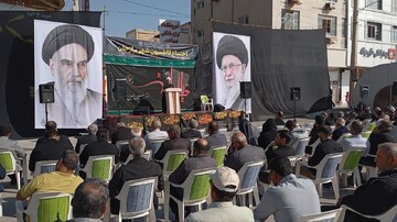 تصاویر/ اجتماع فاطمیون در برازجان