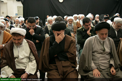 Photos/Cérémonie de deuil du martyre de Hazrat Zahra (PSL) à la Maison du Grand Ayatollah Noori Hamadani