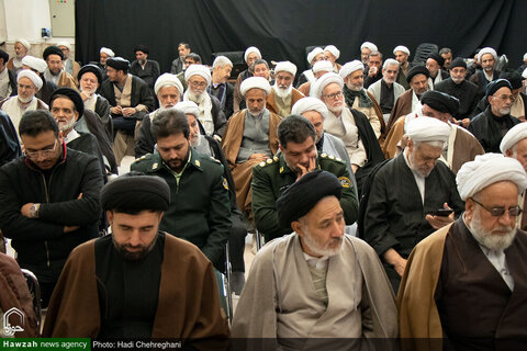 Photos/Cérémonie de deuil du martyre de Hazrat Zahra (PSL) à la Maison du Grand Ayatollah Noori Hamadani