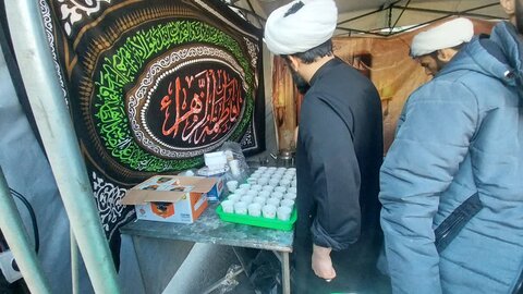 موکب پذیرایی مدرسه ایلچی