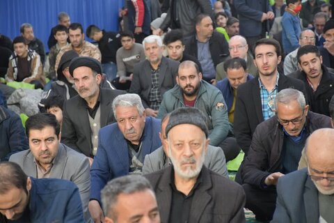 تصاویر/ آیین عبادی سیاسی نماز جمعه خوی