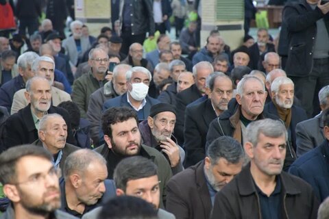 تصاویر/ آیین عبادی سیاسی نماز جمعه خوی