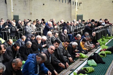 تصاویر/ آیین عبادی سیاسی نماز جمعه خوی