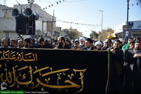 Photos/Deuil du martyre de Hazrat Zahra (PSL) en présence du Grand Ayatollah Vahid Khorasani