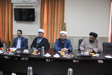 تصاویر / نشست مسئولان دفاتر نهاد نمایندگی ولی فقیه در دانشگاه های استان با مدیر حوزه علمیه قزوین