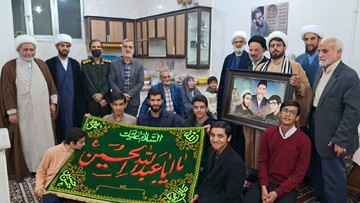 تصاویر/ دیدار اعضای کمیته شهدای روحانیت با خانواده شهدای روحانی منطقه کاشان