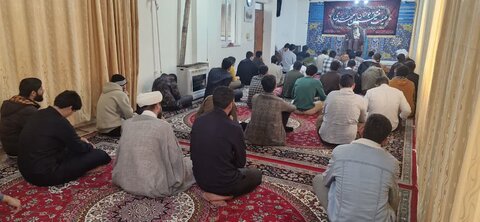 تصاویر/ درس اخلاق در مدرسه علمیه امام محمد باقر(ع) پارس آباد