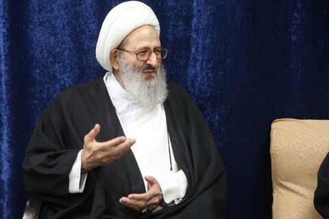 تصاویر/ گعده علمی با حضور حضور آیت الله فقیهی