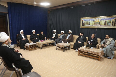 تصاویر/ گعده علمی با حضور حضور آیت الله فقیهی