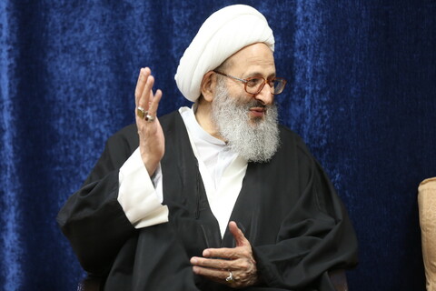 تصاویر/ گعده علمی با حضور حضور آیت الله فقیهی