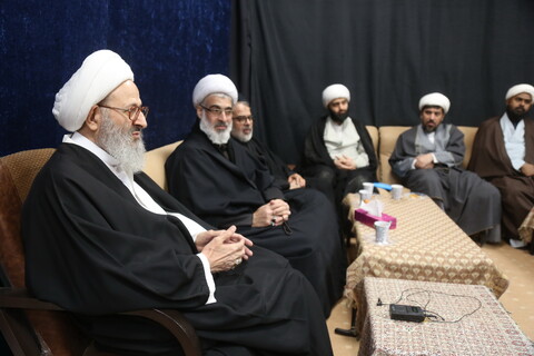 تصاویر/ گعده علمی با حضور حضور آیت الله فقیهی